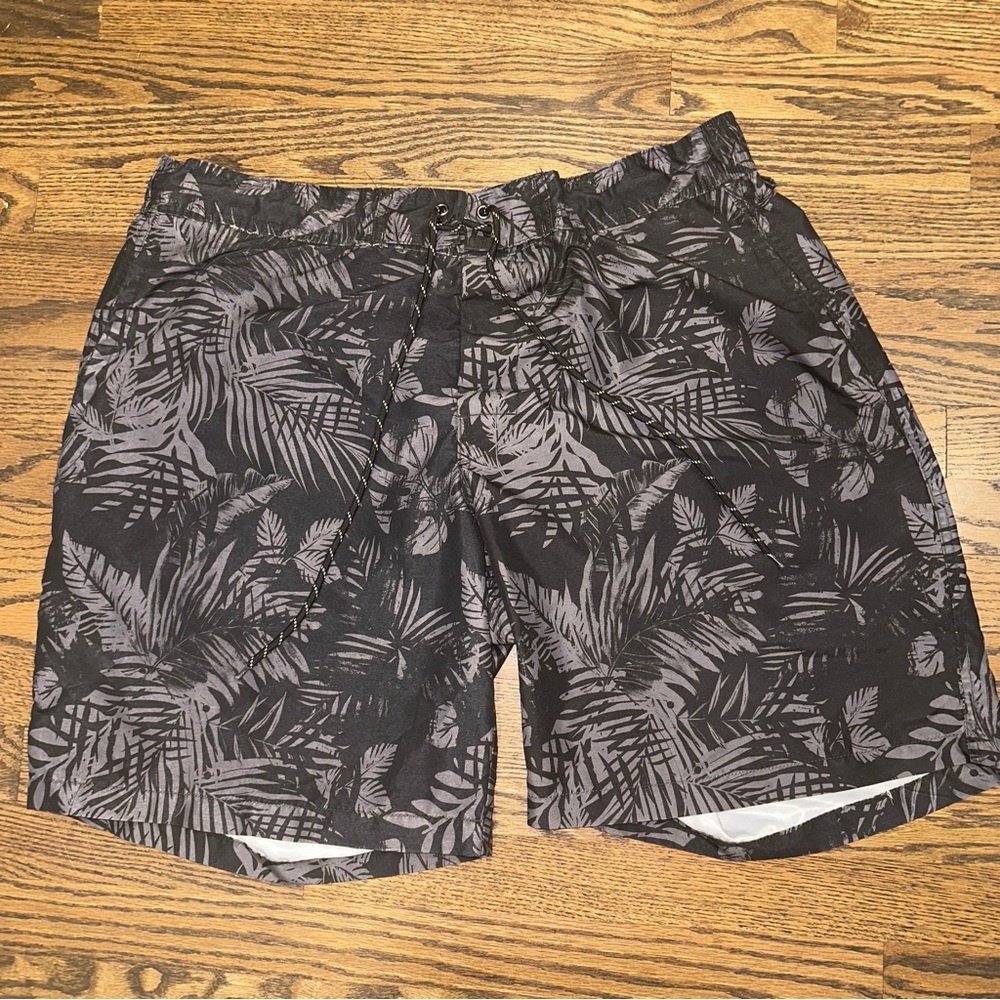 Mens XXL ST johns bay hiking swim surf shorts tropical print